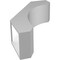 Ekena Millwork 6-in. W x 16-in. D x 24-in. H Legacy Architectural Grade PVC Knee Brace BRCP06X16X24LEC - alternate 5